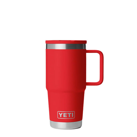 YETI  Rambler 20 Oz Travel Straw Mug Rescue Red - The Sporting Lodge