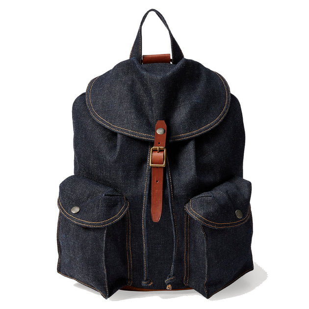 RRL by Ralph Lauren Denim Rucksack True Indigo The Sporting Lodge