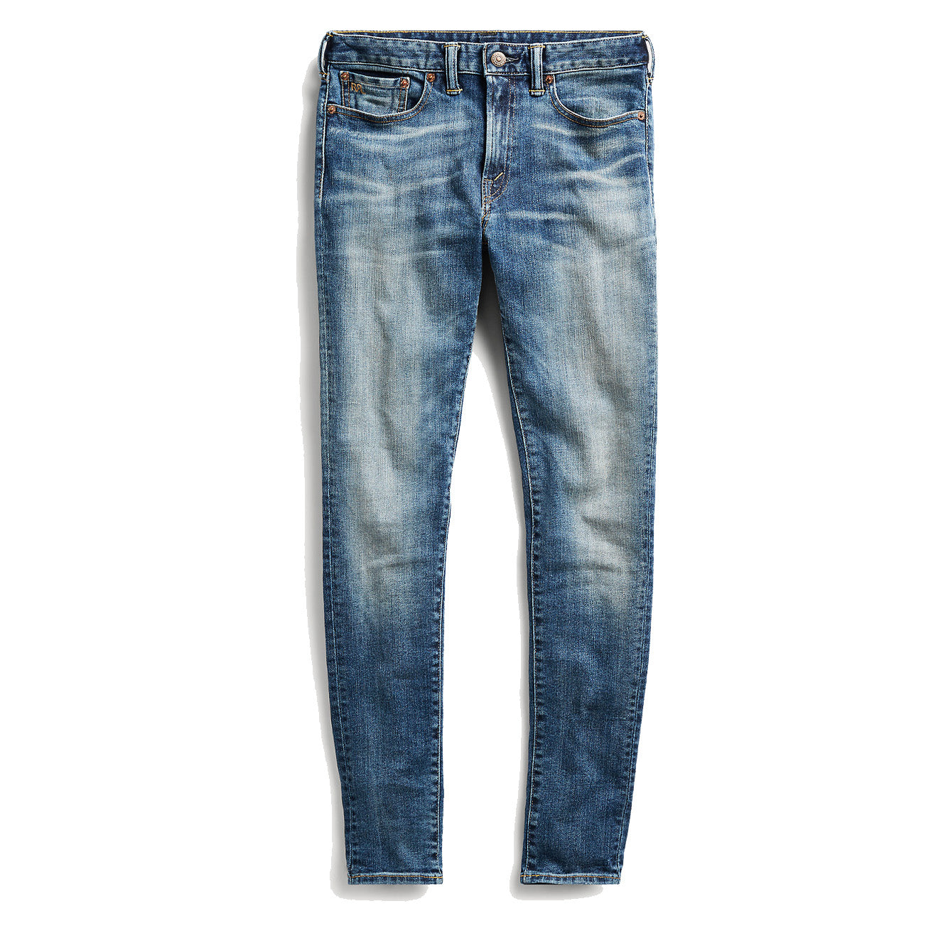 RRL by Ralph Lauren Womens Skinny Stretch Jeans Anderson Wash