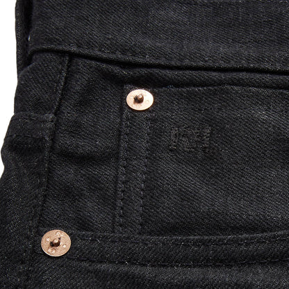 RRL by Ralph Lauren Vintage 5-Pocket New Black-on-Black Jean-6