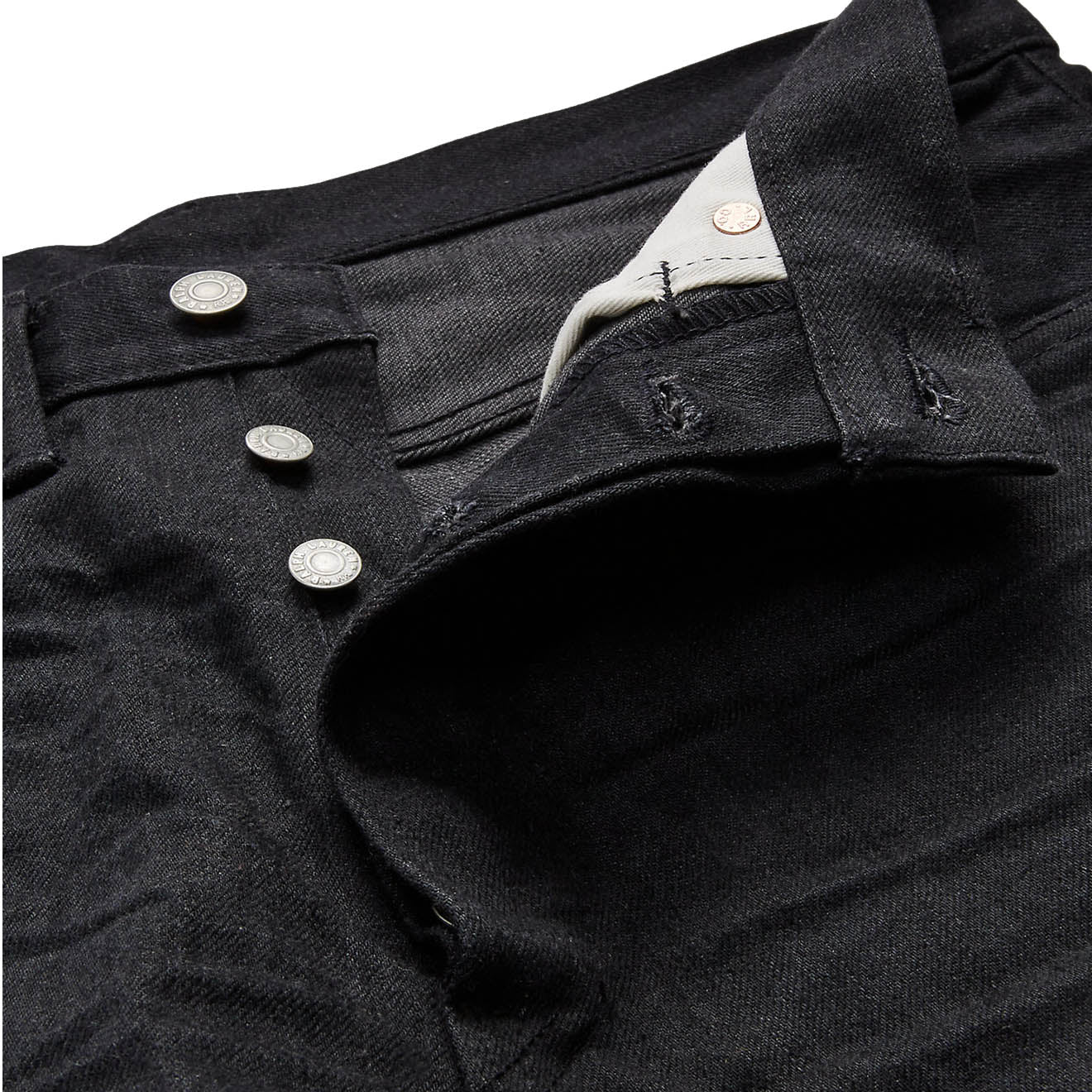 RRL by Ralph Lauren Vintage 5-Pocket New Black-on-Black Jean-5