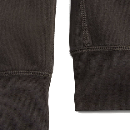 RRL by Ralph Lauren Womens Logo Cotton-Blend Fleece Sweatshirt Faded Black / White-5
