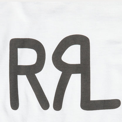 RRL by Ralph Lauren Womens Logo Cotton Jersey Tee White-3