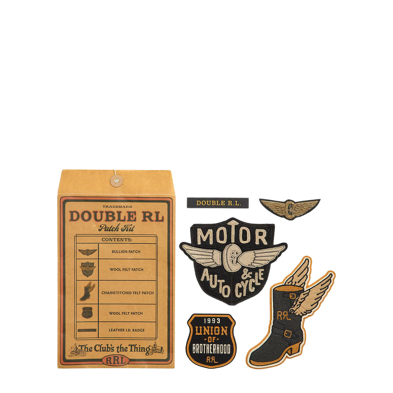 RRL By Ralph Lauren 6-Piece Patch Kit Multi - The Sporting Lodge