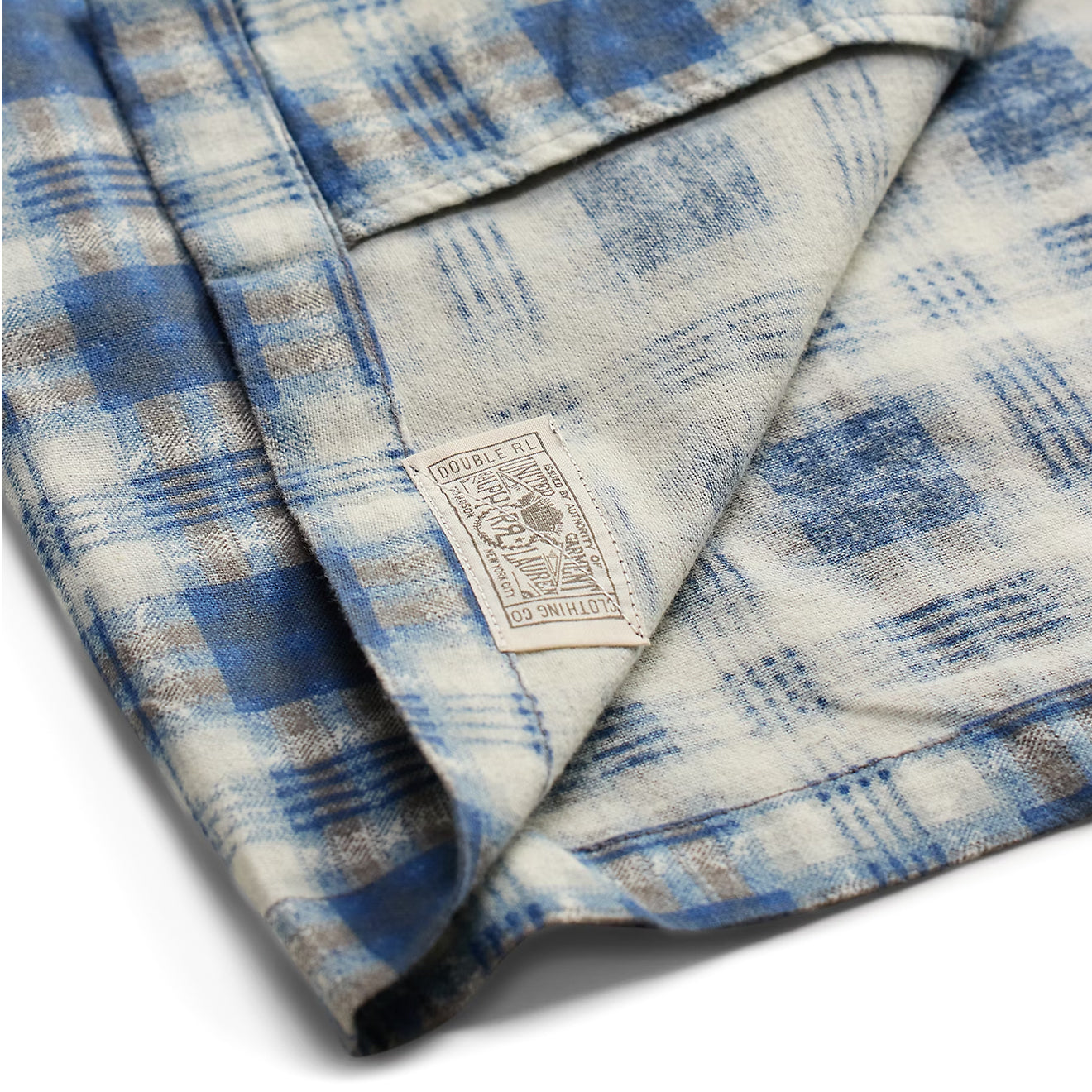 RRL By Ralph Lauren Aloha Camp Short Sleeve Sport Shirt Indigo