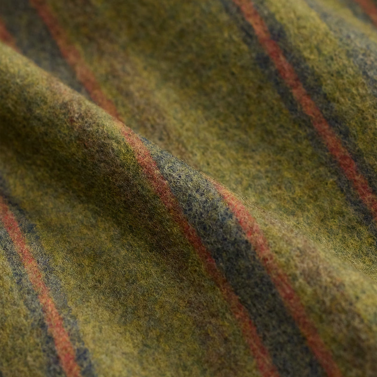 RRL By Ralph Lauren Brushed Twill Shirt Jacket Green Multi - The Sporting Lodge