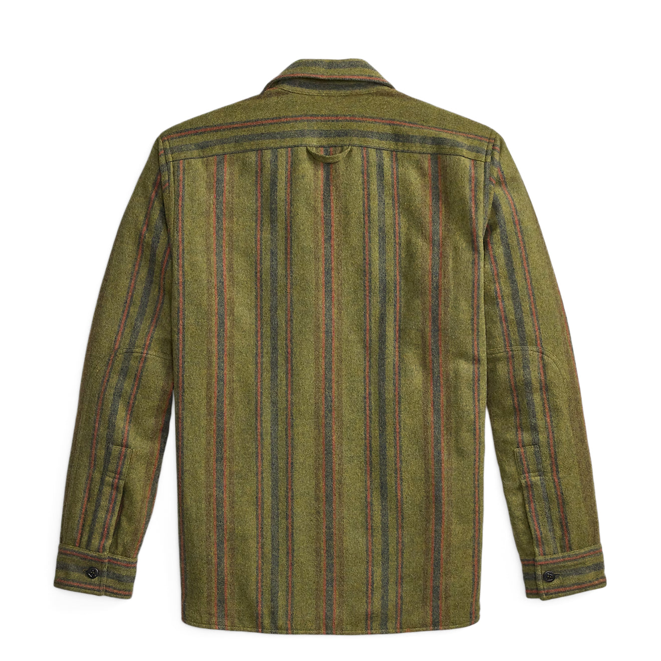 RRL By Ralph Lauren Brushed Twill Shirt Jacket Green Multi - The Sporting Lodge