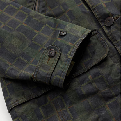 RRL By Ralph Lauren Check Print Oilcloth Jacket Navy Multi Plaid - The Sporting Lodge
