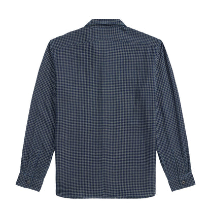 RRL By Ralph Lauren Checked Double Faced Workshirt Indigo