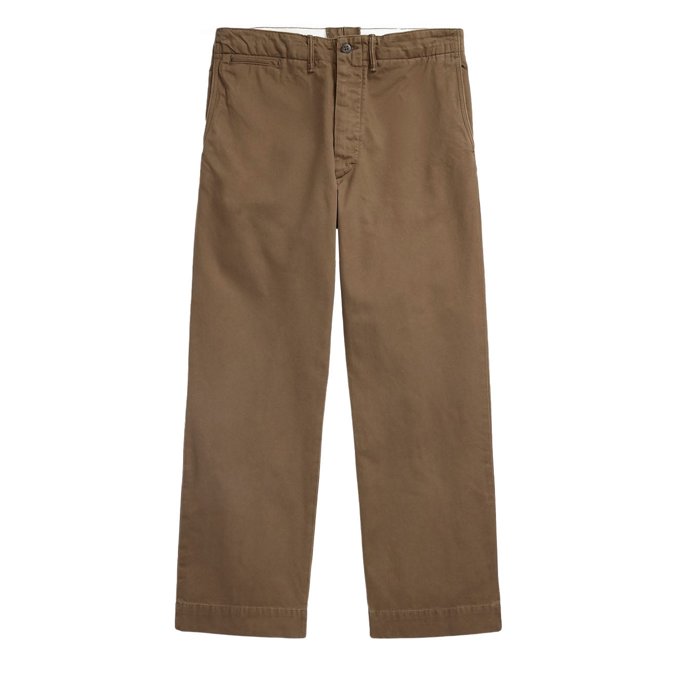 RRL By Ralph Lauren Chino Field Trouser Dark Brown - The Sporting Lodge