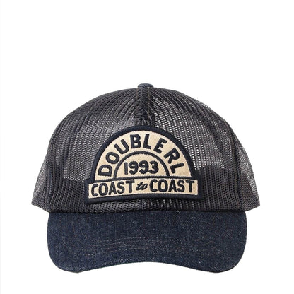 RRL By Ralph Lauren Denim-Bill Mesh Trucker Cap Navy - The Sporting Lodge