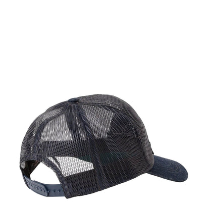 RRL By Ralph Lauren Denim-Bill Mesh Trucker Cap Navy - The Sporting Lodge
