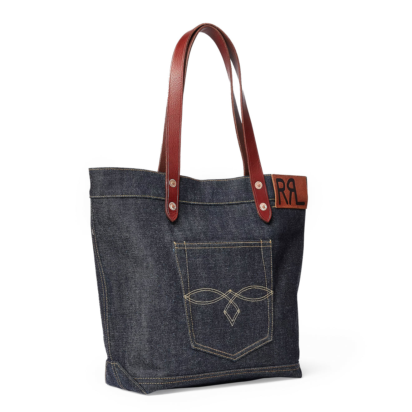 RRL By Ralph Lauren Denim Tote Indigo - The Sporting Lodge