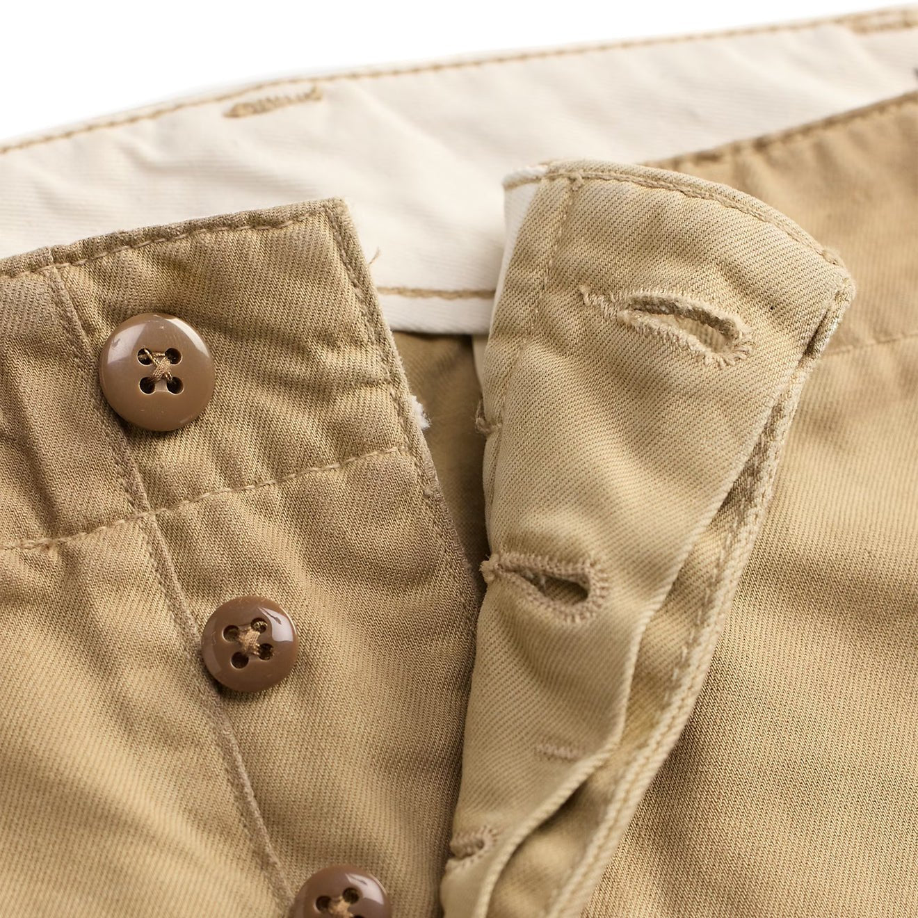 RRL By Ralph Lauren Distressed Chino Field Pant New Military Khaki - The Sporting Lodge