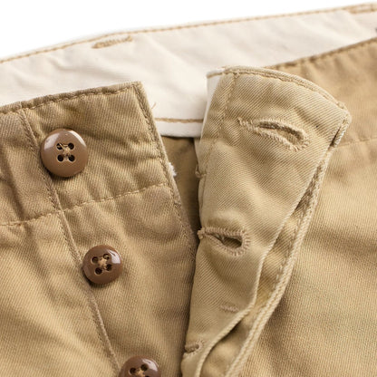 RRL By Ralph Lauren Distressed Chino Field Pant New Military Khaki - The Sporting Lodge