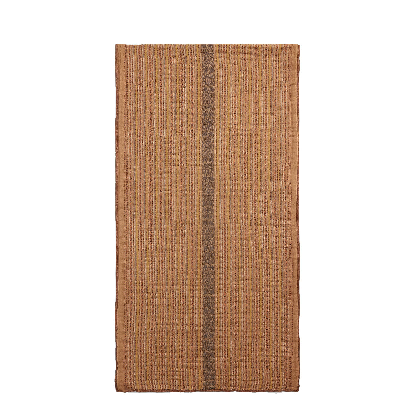 RRL By Ralph Lauren Double-Faced Cotton Jacquard Scarf Red Multi