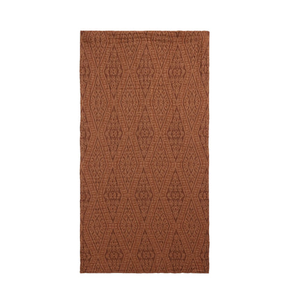 RRL By Ralph Lauren Double-Faced Cotton Jacquard Scarf Red Multi