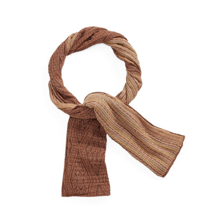 RRL By Ralph Lauren Double-Faced Cotton Jacquard Scarf Red Multi
