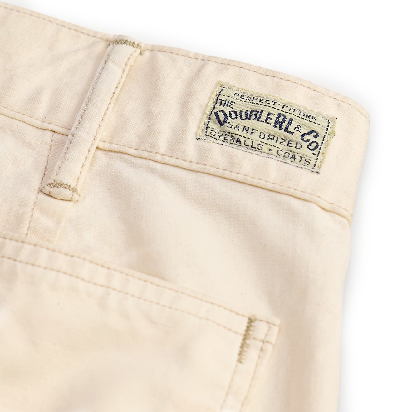 RRL By Ralph Lauren Engineer Fit Canvas Carpenter Pant Seeded Natural