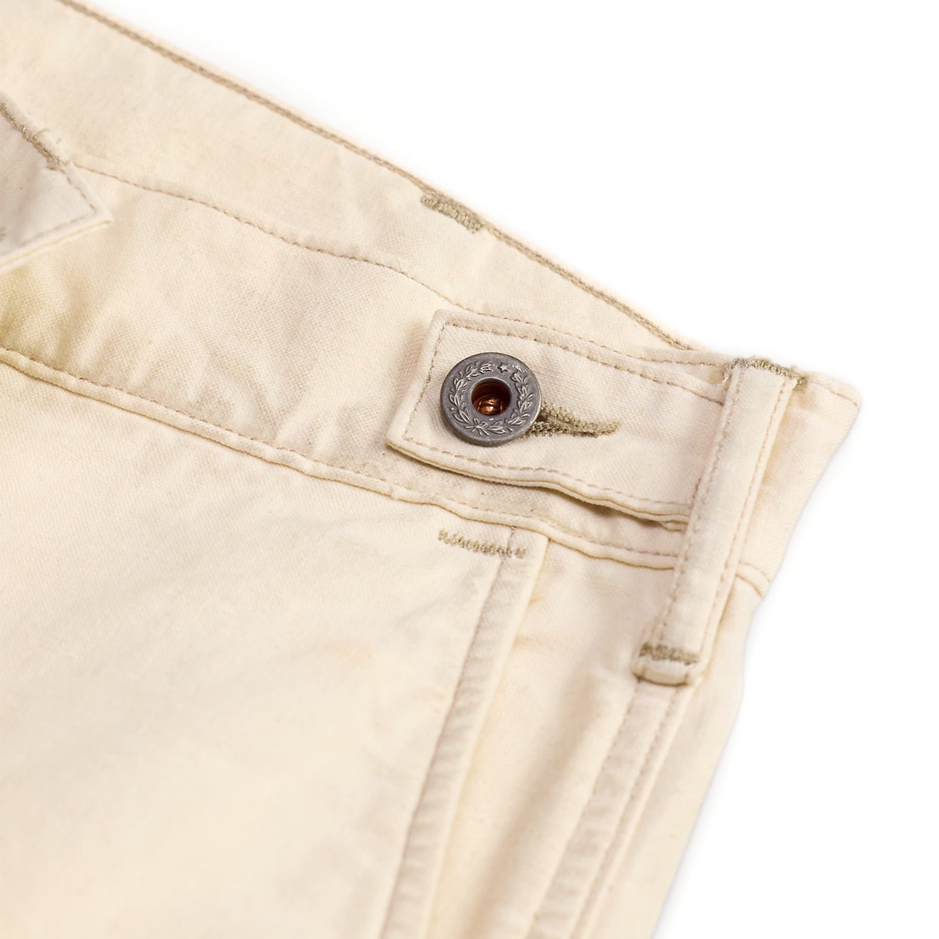 RRL By Ralph Lauren Engineer Fit Canvas Carpenter Pant Seeded Natural