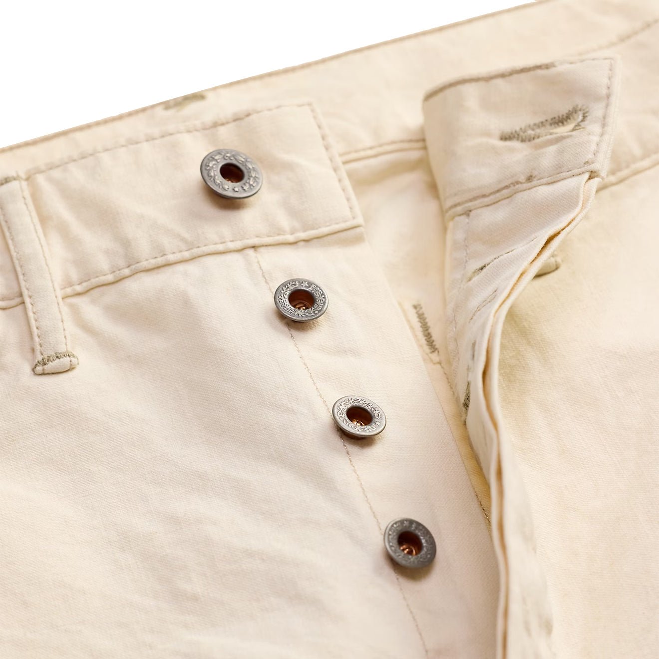 RRL By Ralph Lauren Engineer Fit Canvas Carpenter Pant Seeded Natural