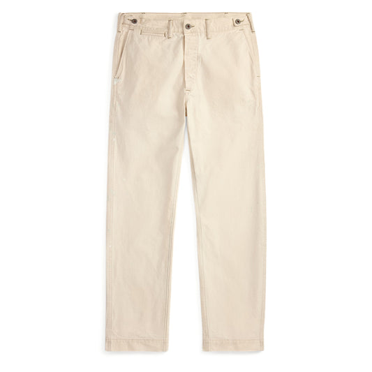 RRL By Ralph Lauren Engineer Fit Canvas Carpenter Pant Seeded Natural