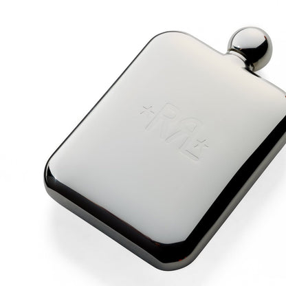 RRL By Ralph Lauren Flask Vintage Silver / Black - The Sporting Lodge
