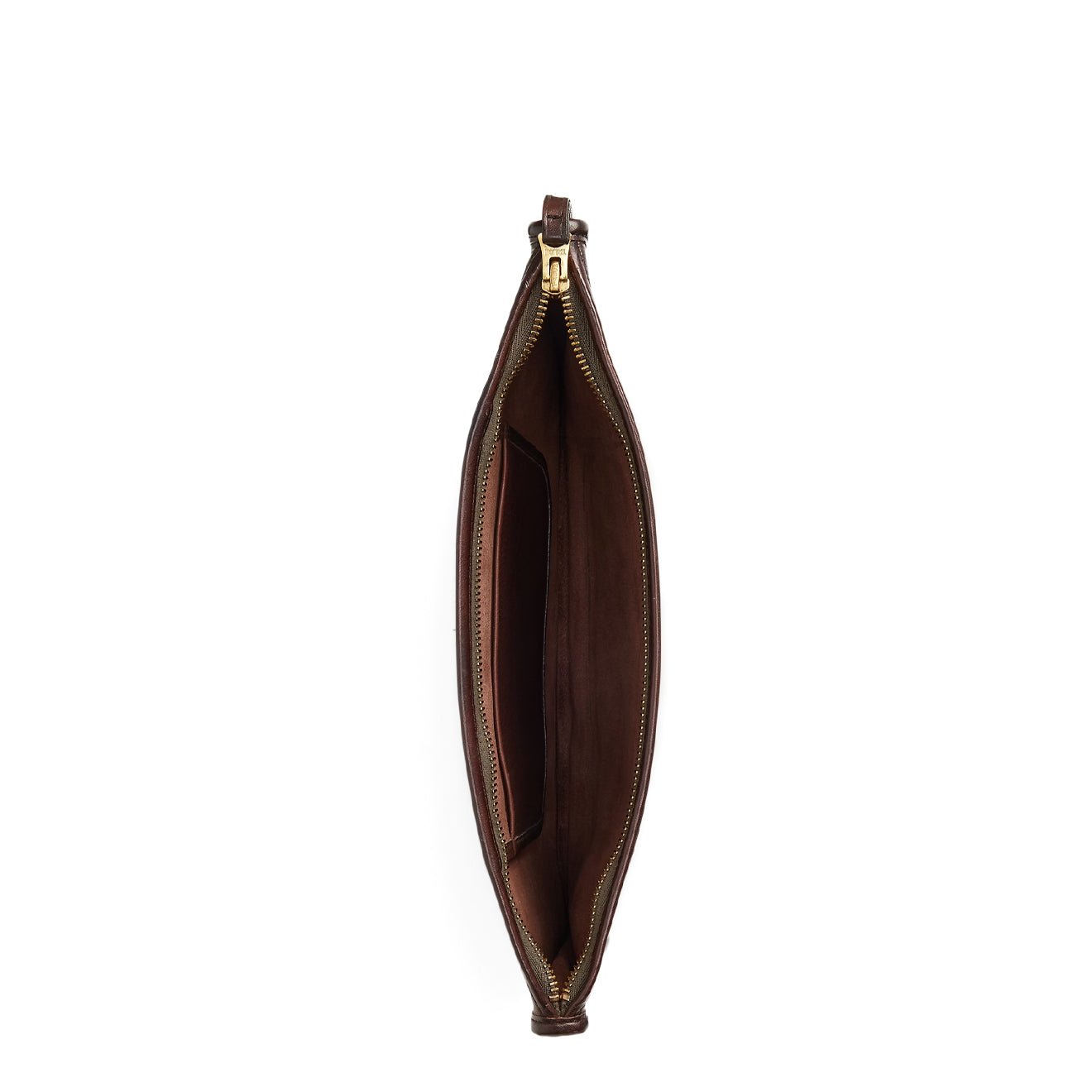 RRL By Ralph Lauren Flat Pouch Pouch Medium Dark Brown - The Sporting Lodge