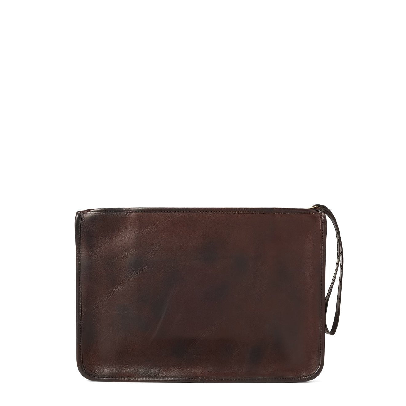 RRL By Ralph Lauren Flat Pouch Pouch Medium Dark Brown - The Sporting Lodge