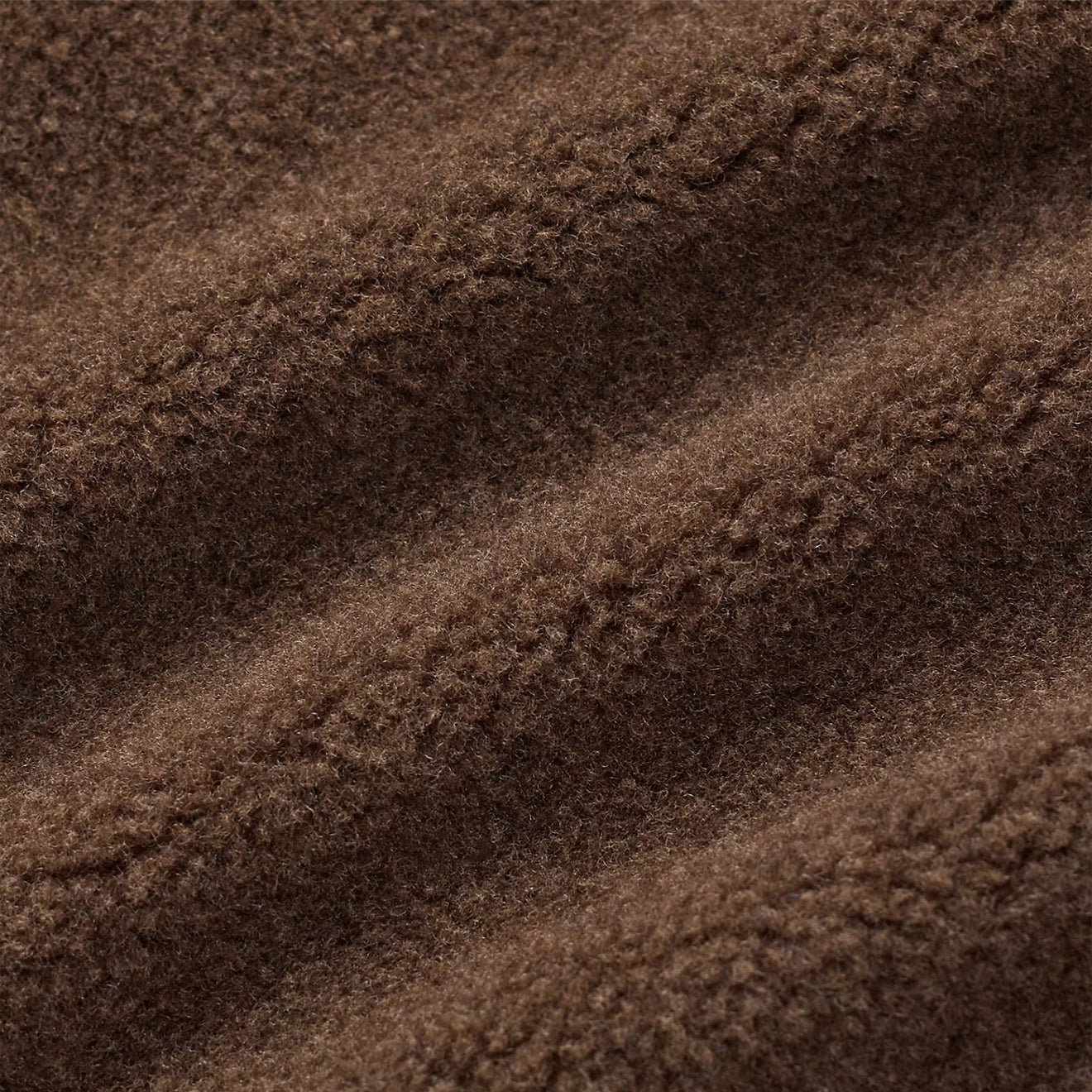 RRL By Ralph Lauren Fleece-Panelled Jacquard Jacket Brown / Multi