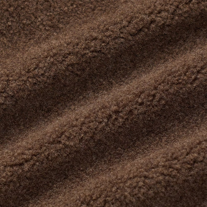 RRL By Ralph Lauren Fleece-Panelled Jacquard Jacket Brown / Multi