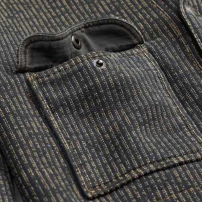 RRL By Ralph Lauren Fleece Work Jacket Charcoal / Multi