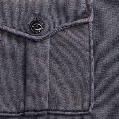 RRL By Ralph Lauren French Terry Graphic Sweatshirt Faded Blue - The Sporting Lodge