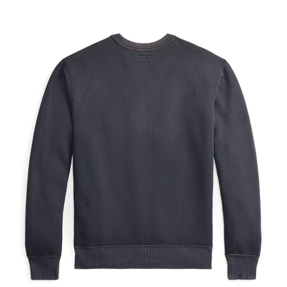 RRL By Ralph Lauren French Terry Graphic Sweatshirt Faded Blue - The Sporting Lodge