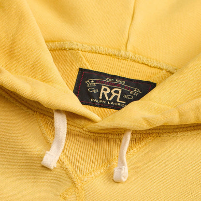 RRL By Ralph Lauren Garment-Dyed Fleece Hoodie Yellow