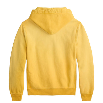RRL By Ralph Lauren Garment-Dyed Fleece Hoodie Yellow