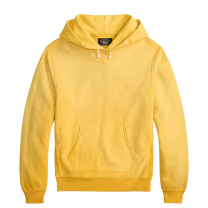 RRL By Ralph Lauren Garment-Dyed Fleece Hoodie Yellow
