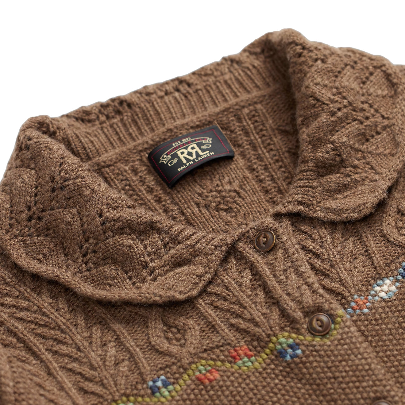 RRL By Ralph Lauren Hazel Cardigan Nutmeg / Multi