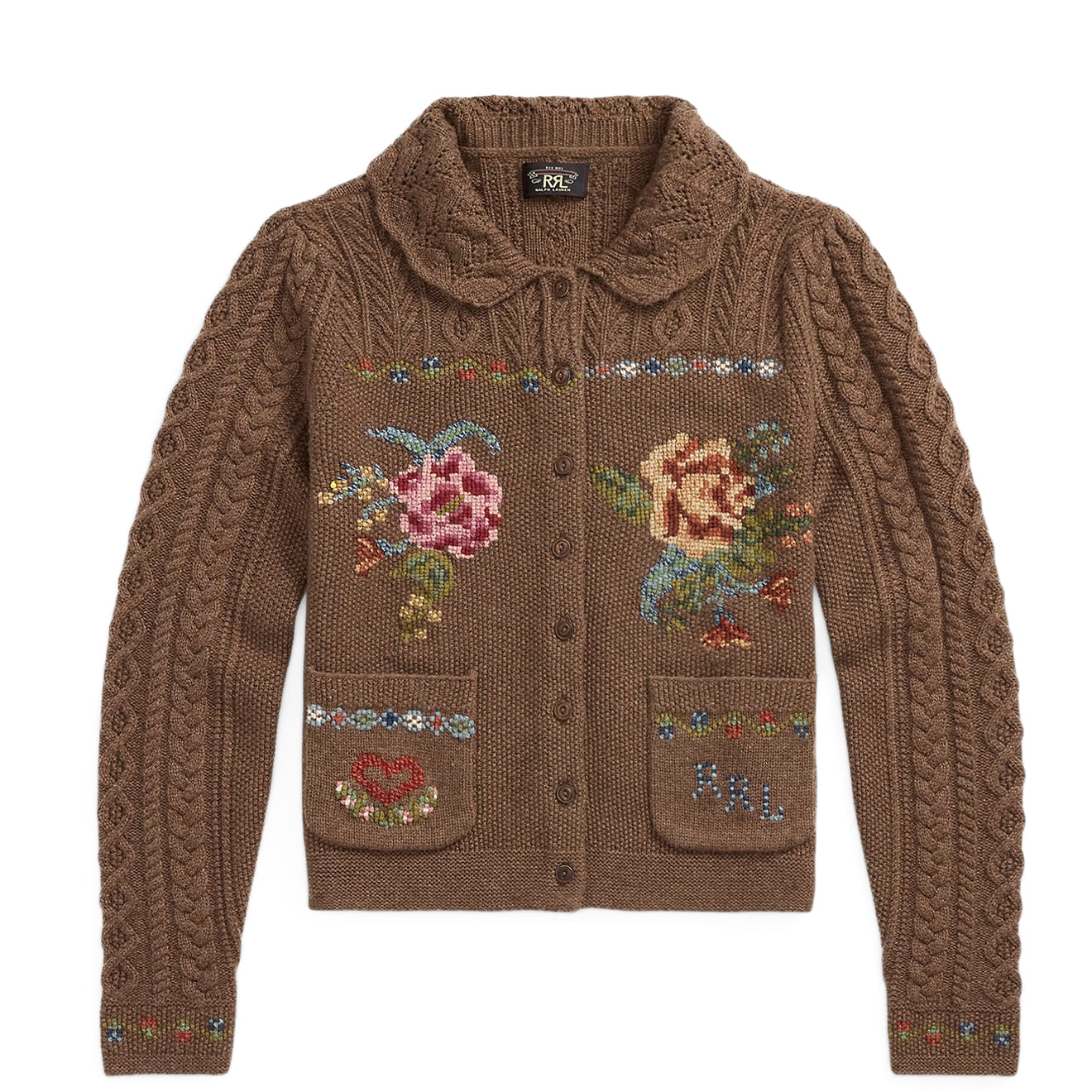 RRL By Ralph Lauren Hazel Cardigan Nutmeg / Multi