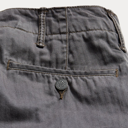 RRL By Ralph Lauren Herringbone Twill Field Pant Washed Black