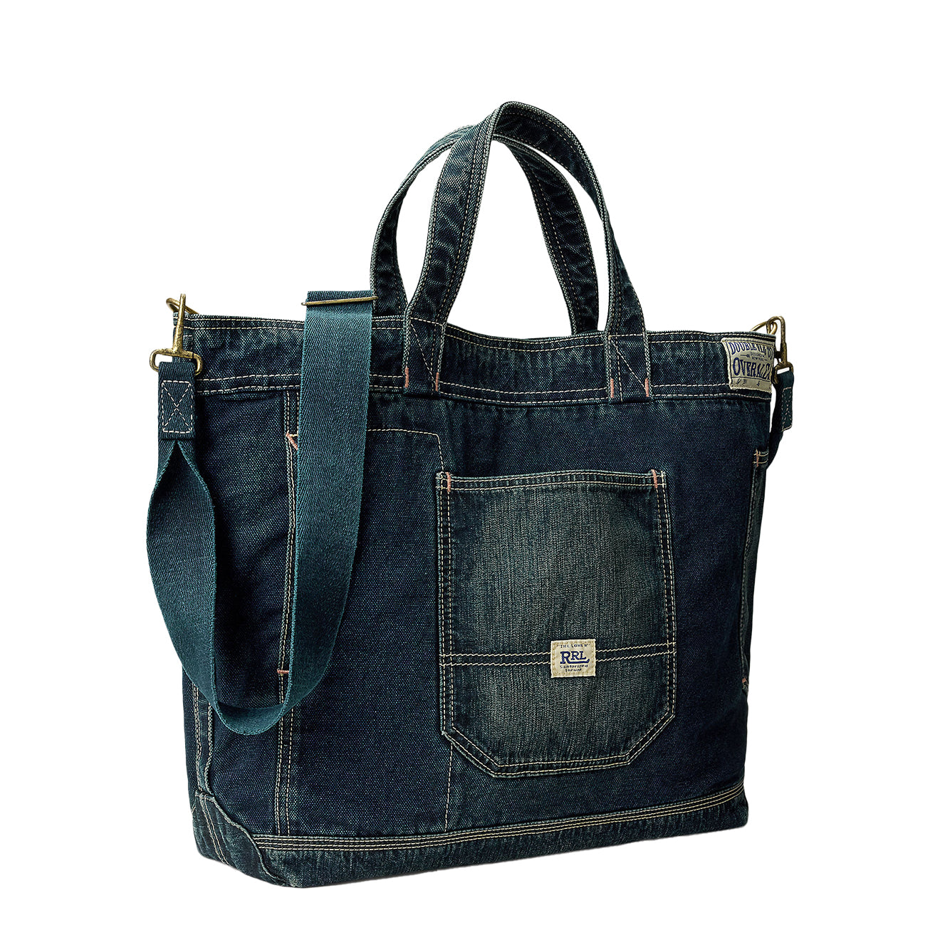 RRL By Ralph Lauren Indigo Canvas Tote Indigo