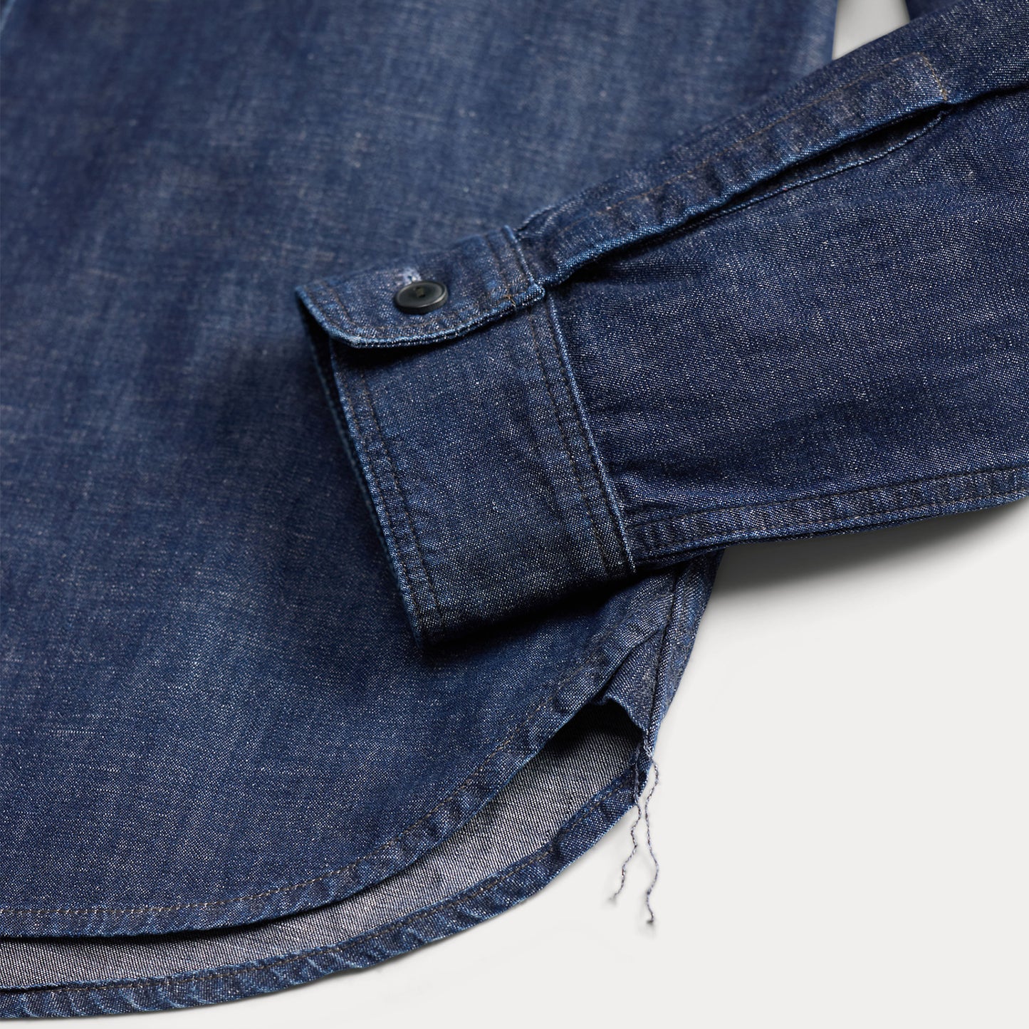 RRL By Ralph Lauren Indigo Denim Workshirt Indigo Rinse