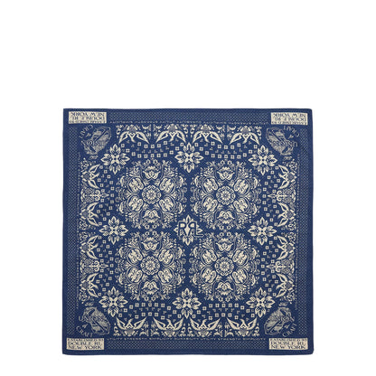 RRL By Ralph Lauren Indigo Floral-Print Cotton Bandanna Indigo / Cream