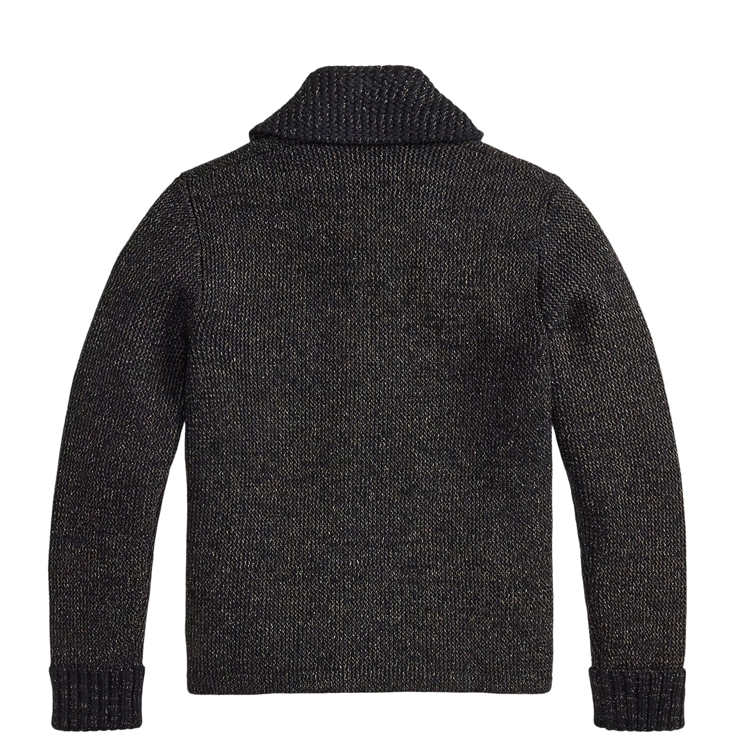 RRL By Ralph Lauren Jacquard-Knit Shawl-Collar Cardigan Navy / Black Multi