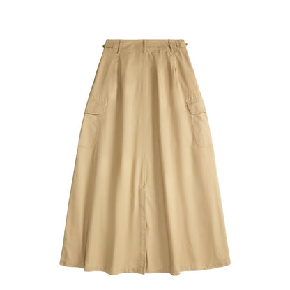 RRL By Ralph Lauren Lainey Skirt Mid A Line Tan
