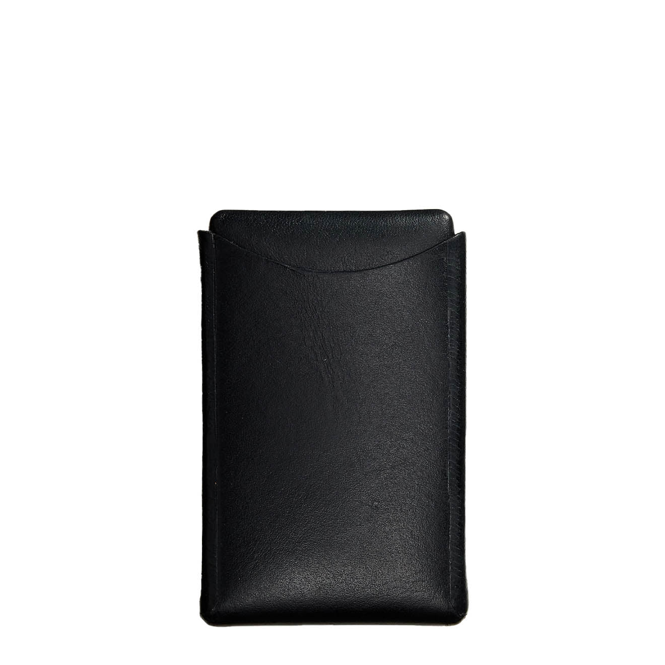 RRL By Ralph Lauren Leather Card Case Black Over Brown