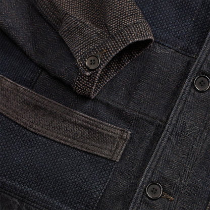 RRL By Ralph Lauren Limited Edition Patchwork Jacket Indigo