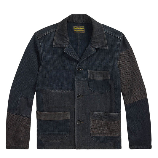RRL By Ralph Lauren Limited Edition Patchwork Jacket Indigo