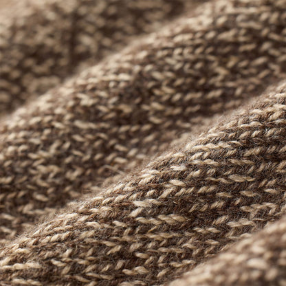 RRL By Ralph Lauren Marled Turtleneck Sweater Brown / Cream Multi