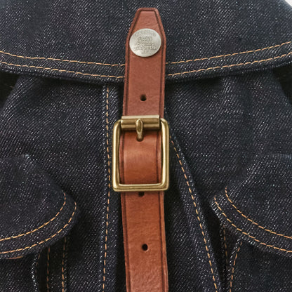 RRL By Ralph Lauren Mini Denim Rucksack Indigo - The Sporting Lodge